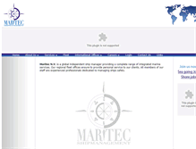 Tablet Screenshot of maritec.be